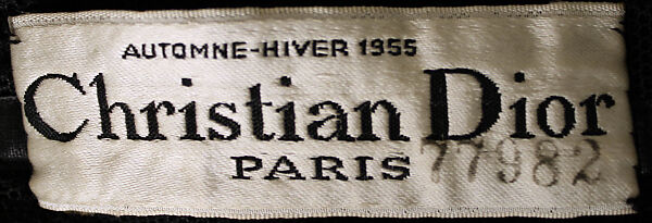 "Soirée à L'Opéra", House of Dior (French, founded 1946), silk, French