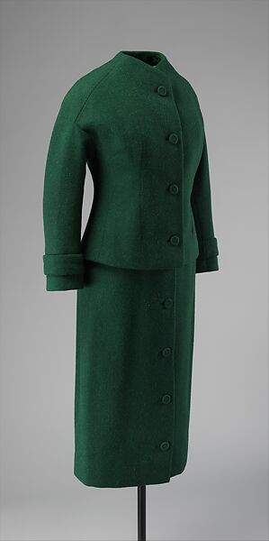 "Solfatare", House of Dior (French, founded 1946), wool, French 