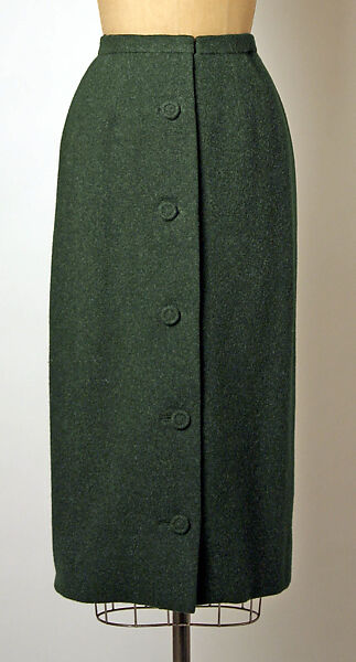 "Solfatare", House of Dior (French, founded 1946), wool, French