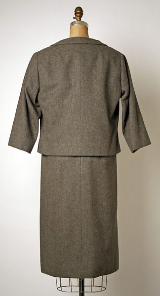 Ensemble, House of Dior (French, founded 1946), wool, French
