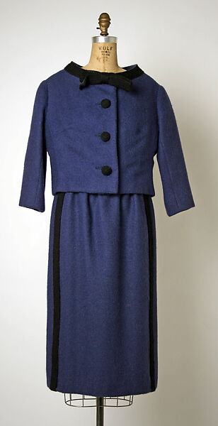 Ensemble, House of Dior (French, founded 1946), wool, French 