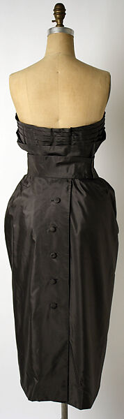 Dinner dress, House of Dior (French, founded 1946), silk, French