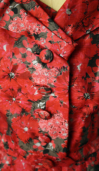 Afternoon dress, House of Dior (French, founded 1946), silk, French