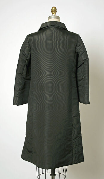 Evening coat, House of Balenciaga (French, founded 1937), silk, French