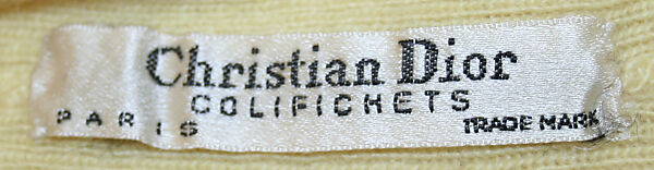 Sweater, House of Dior (French, founded 1946), wool, French