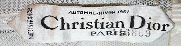 Evening dress, House of Dior (French, founded 1946), silk, French