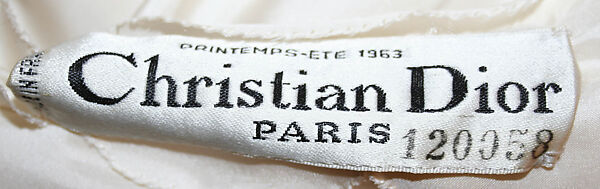 Dress, House of Dior (French, founded 1946), silk, French
