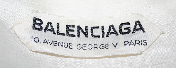 Evening coat, House of Balenciaga (French, founded 1937), silk, French