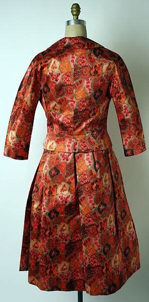 Evening ensemble, House of Dior (French, founded 1946), silk, French