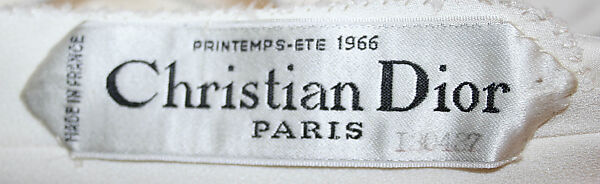 Evening dress, House of Dior (French, founded 1946), silk, French