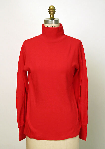 Turtleneck sweater, cotton, Swiss 