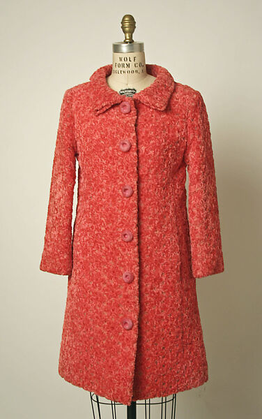 Coat, House of Balenciaga (French, founded 1937), silk, French 