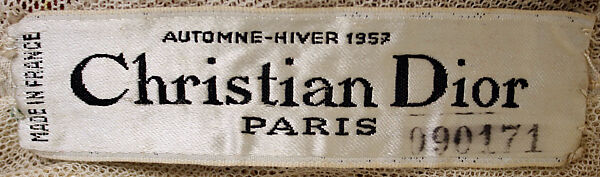 Evening dress, House of Dior (French, founded 1946), silk, French