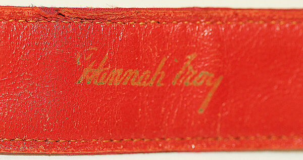 Belt, House of Dior (French, founded 1946), silk, leather, metal, American