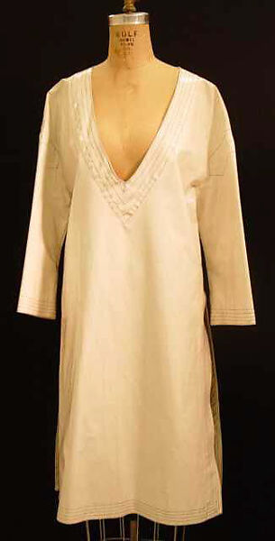 Dress, Mary Quant (British, London 1936–2023 Surrey), plastic (vinyl), British 