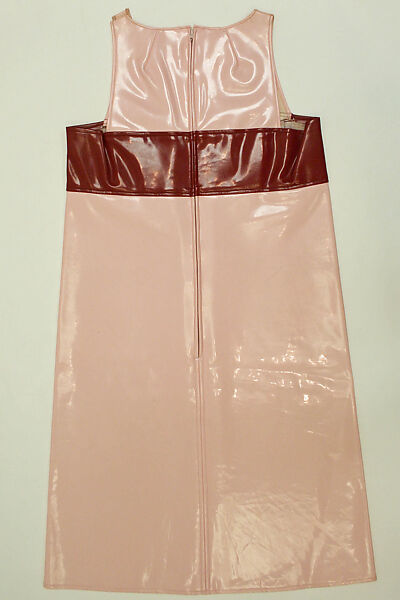 Dress, Joan "Tiger" Morse (1932–1972), plastic (polyvinyl chloride), American