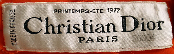 Ensemble, (a, c, d) House of Dior (French, founded 1946), silk, leather, French
