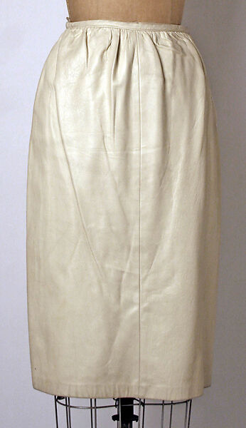 Suit, Bonnie Cashin (American, Oakland, California 1908–2000 New York), wool, leather, American