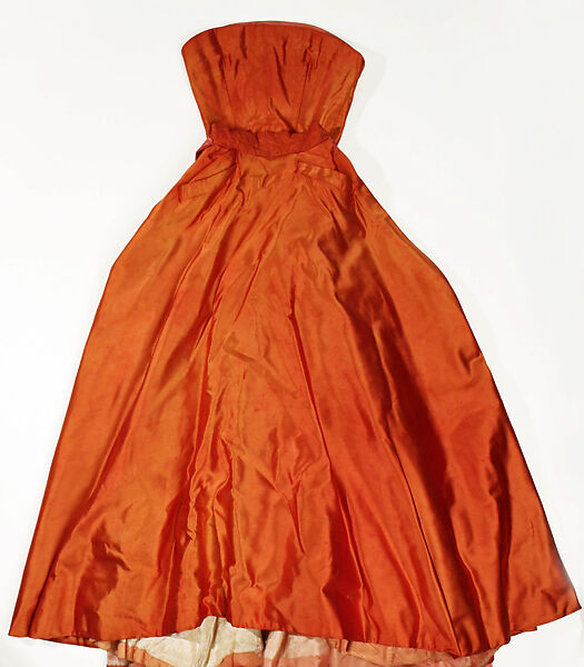 Evening dress, House of Dior (French, founded 1946), silk, French 