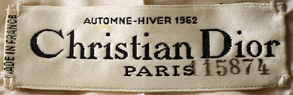 "Polchinelle", House of Dior (French, founded 1946), silk, fur, jet, leather, French