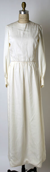 Wedding ensemble, House of Dior (French, founded 1946), fur, nylon, metal, French