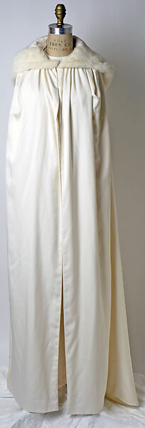 Wedding ensemble, House of Dior (French, founded 1946), fur, nylon, metal, French
