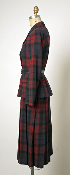 Suit, House of Balenciaga (French, founded 1937), wool, French