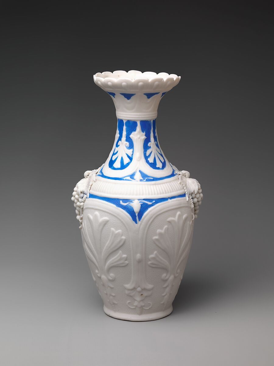 Vase, Parian porcelain, American 