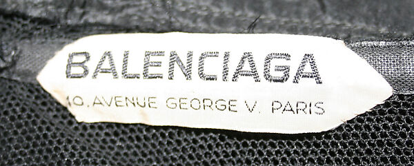 Evening dress, House of Balenciaga (French, founded 1937), [no medium available], French