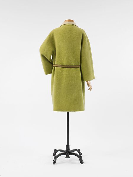 Coat, House of Balenciaga (French, founded 1937), wool, French