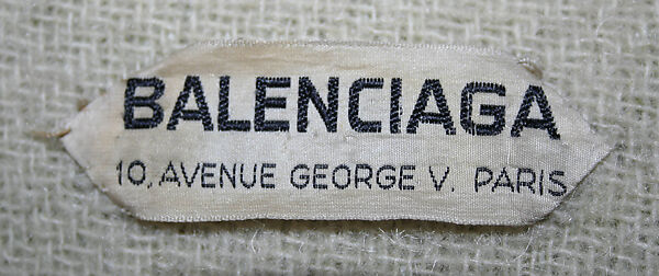 Coat, House of Balenciaga (French, founded 1937), wool, French