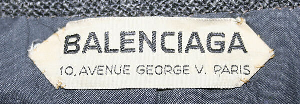 Dress, House of Balenciaga (French, founded 1937), silk, French