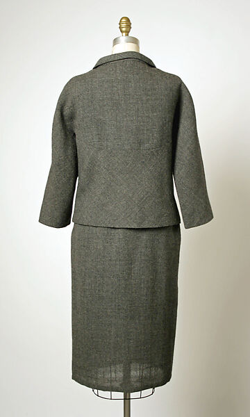 Dress, House of Balenciaga (French, founded 1937), silk, French