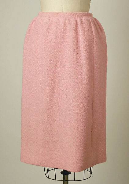 Dress, House of Balenciaga (French, founded 1937), wool, leather, French