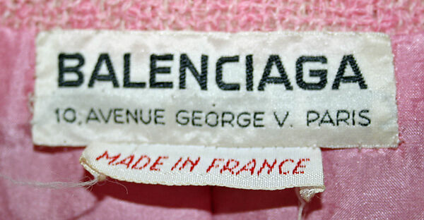 Dress, House of Balenciaga (French, founded 1937), wool, leather, French