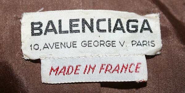 Dress, House of Balenciaga (French, founded 1937), linen, French