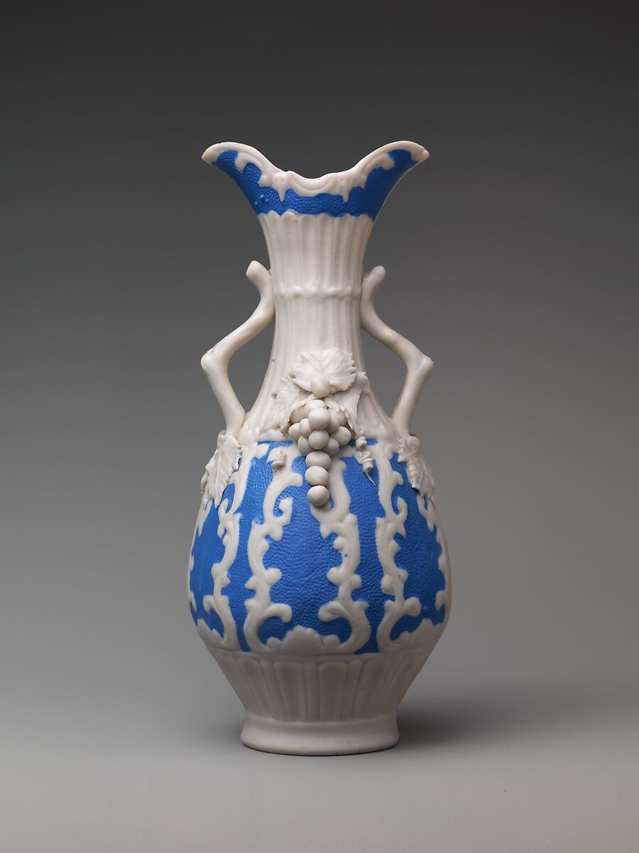 Vase, Parian porcelain, American 