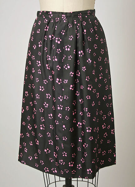 Cocktail ensemble, House of Balenciaga (French, founded 1937), silk, French