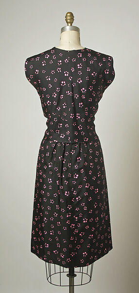 Cocktail ensemble, House of Balenciaga (French, founded 1937), silk, French