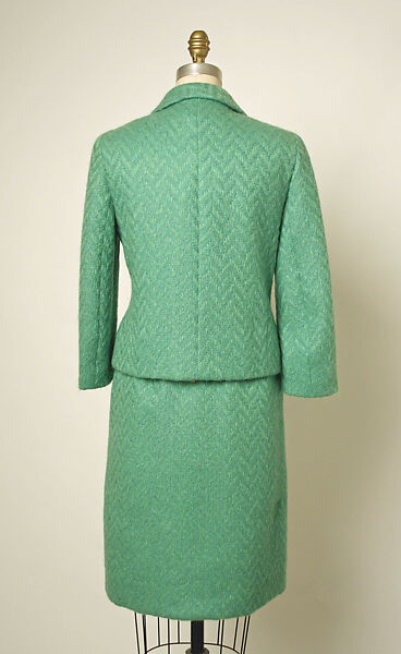 Suit, House of Balenciaga (French, founded 1937), wool, silk, French