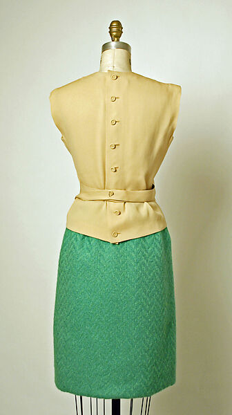 Suit, House of Balenciaga (French, founded 1937), wool, silk, French