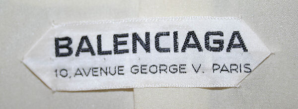 Suit, House of Balenciaga (French, founded 1937), (a, b) wool; (c) linen, French