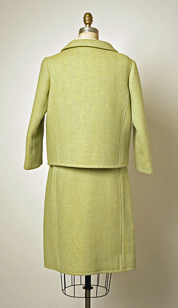 Suit, House of Balenciaga (French, founded 1937), (a, b) wool; (c) linen, French