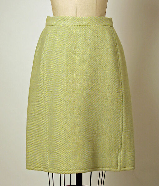 Suit, House of Balenciaga (French, founded 1937), (a, b) wool; (c) linen, French