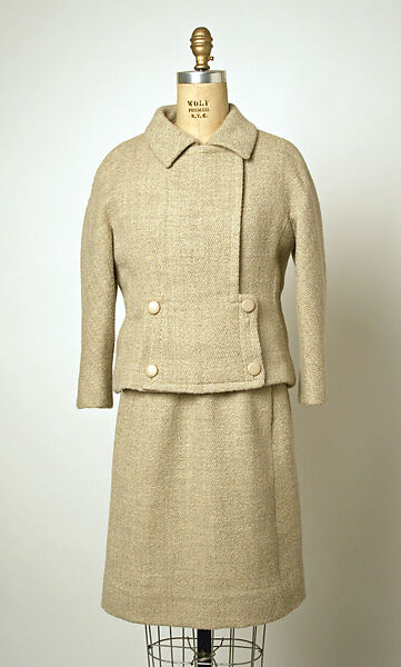 Suit, House of Balenciaga (French, founded 1937), wool, French 