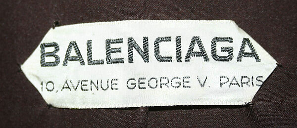 Ensemble, House of Balenciaga (French, founded 1937), wool, fur, French