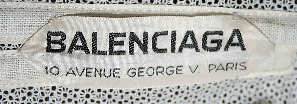 Evening dress, House of Balenciaga (French, founded 1937), silk, French