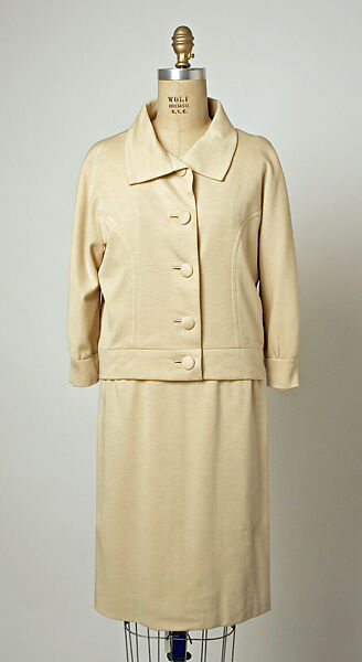 Suit, House of Balenciaga (French, founded 1937), silk, French 