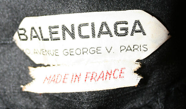 Evening ensemble, House of Balenciaga (French, founded 1937), silk, French