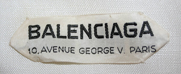 Suit, House of Balenciaga (French, founded 1937), linen, French
